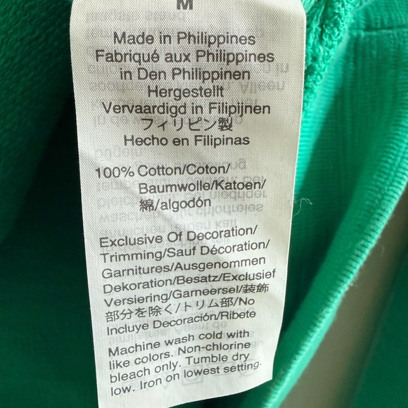 J. Crew Green 'Vacation!' Sweatshirt - Picture 5 of 6
